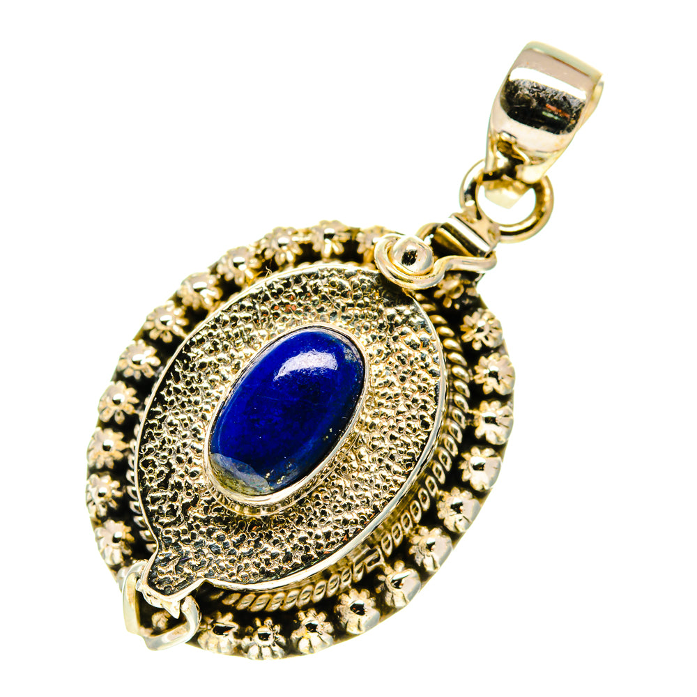 Lapis Lazuli Pendants handcrafted by Ana Silver Co - PD760339