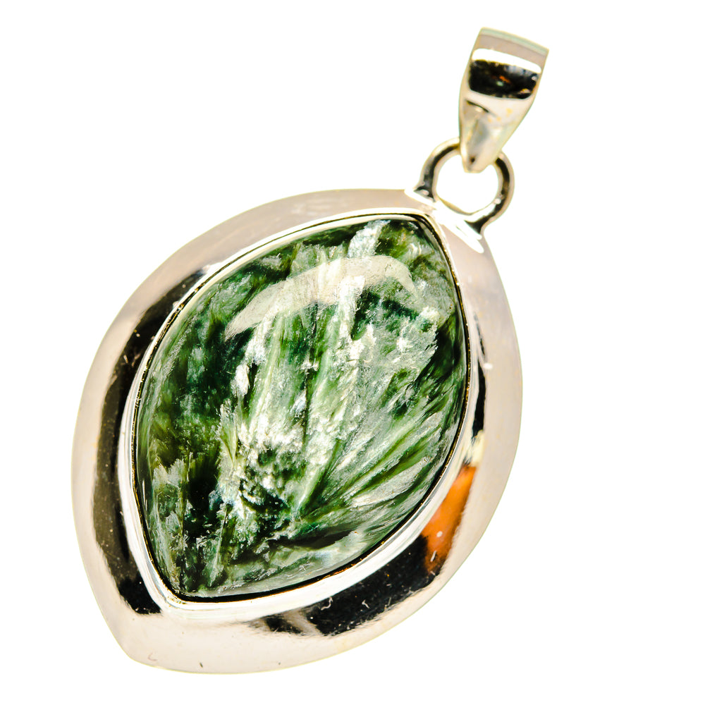 Seraphinite Pendants handcrafted by Ana Silver Co - PD760349