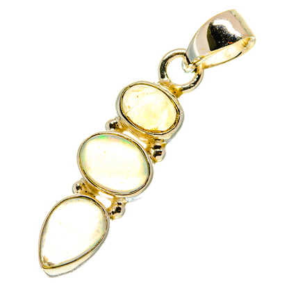 Ethiopian Opal Pendants handcrafted by Ana Silver Co - PD760363