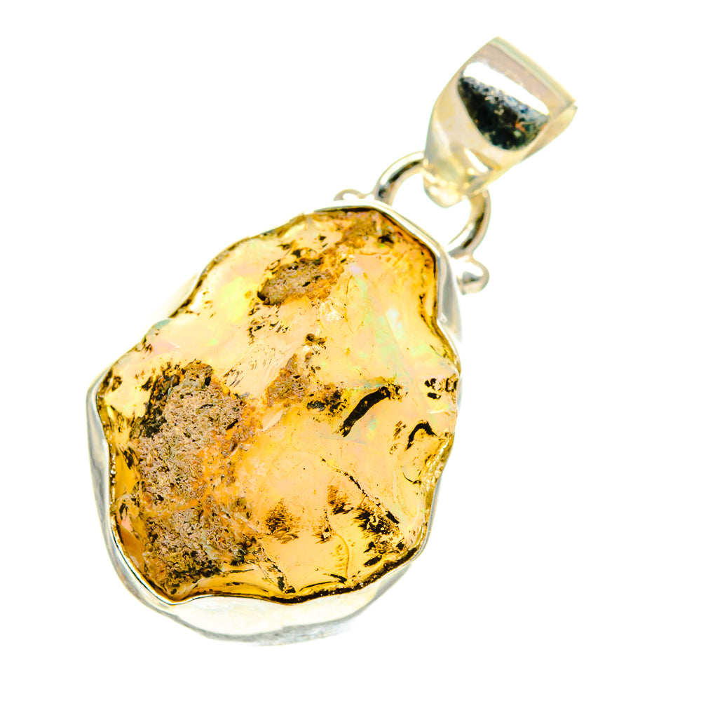 Ethiopian Opal Pendants handcrafted by Ana Silver Co - PD760371