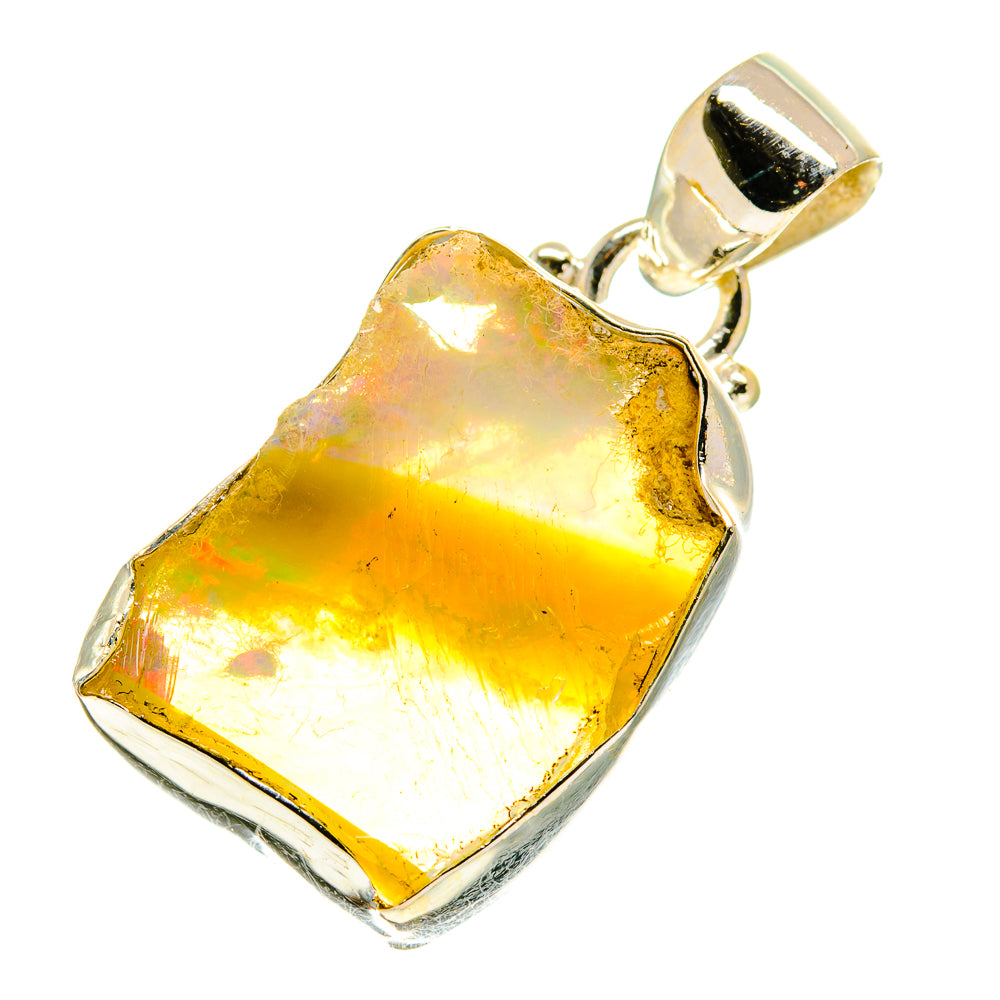 Ethiopian Opal Pendants handcrafted by Ana Silver Co - PD760384