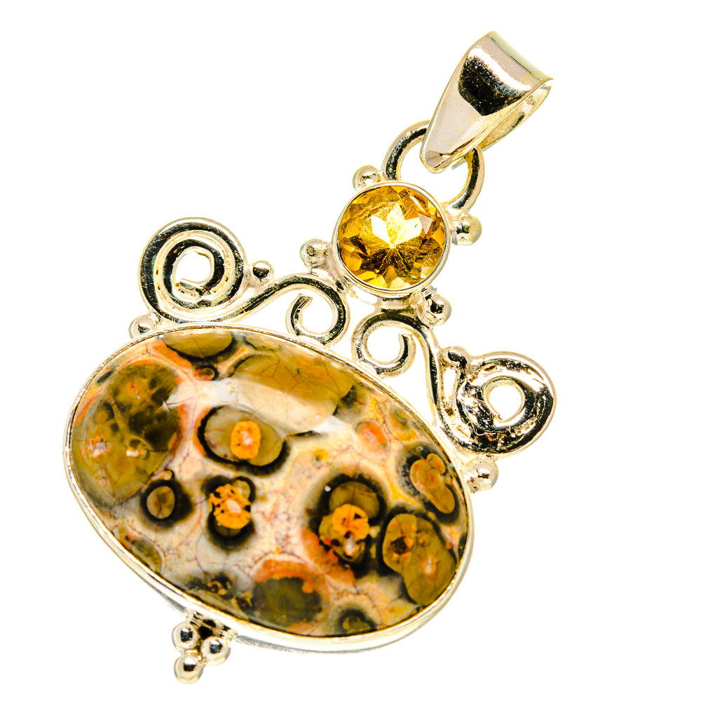 Poppy Jasper Pendants handcrafted by Ana Silver Co - PD760390