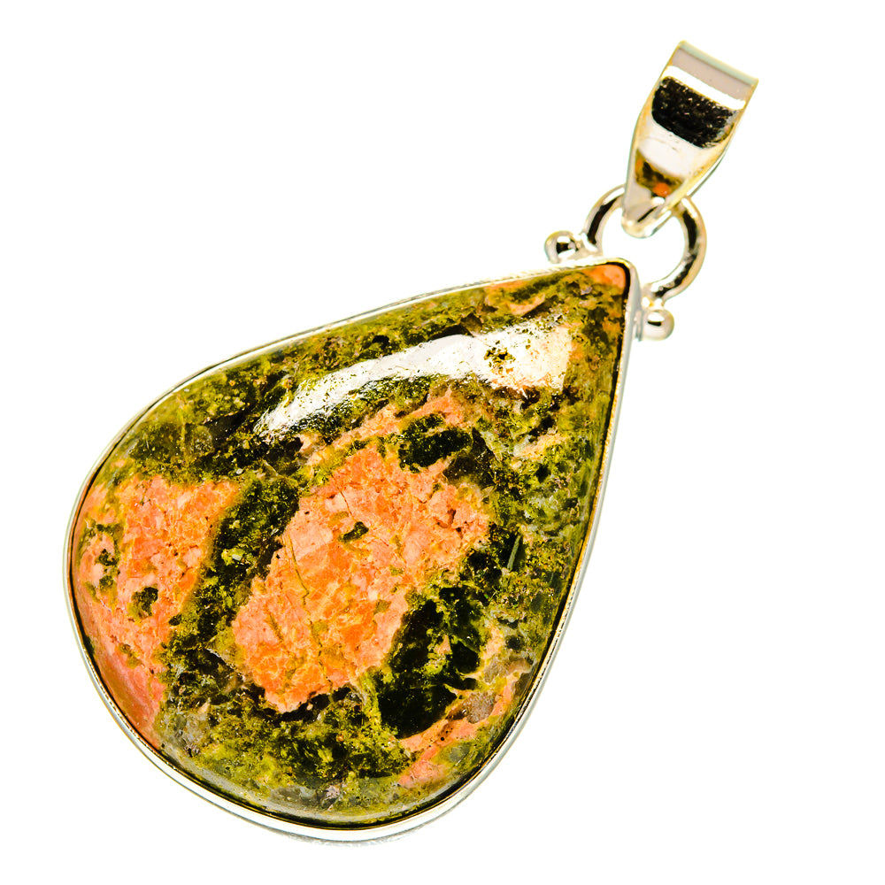 Unakite Pendants handcrafted by Ana Silver Co - PD760393