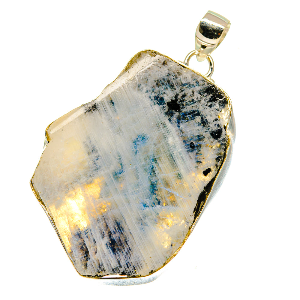 Rainbow Moonstone Pendants handcrafted by Ana Silver Co - PD760404