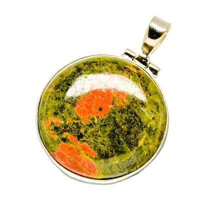 Unakite Pendants handcrafted by Ana Silver Co - PD760416