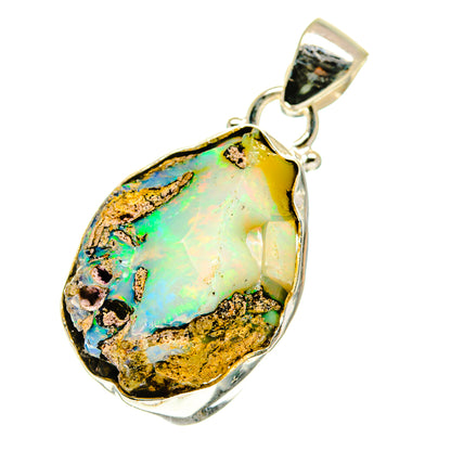 Ethiopian Opal Pendants handcrafted by Ana Silver Co - PD760428
