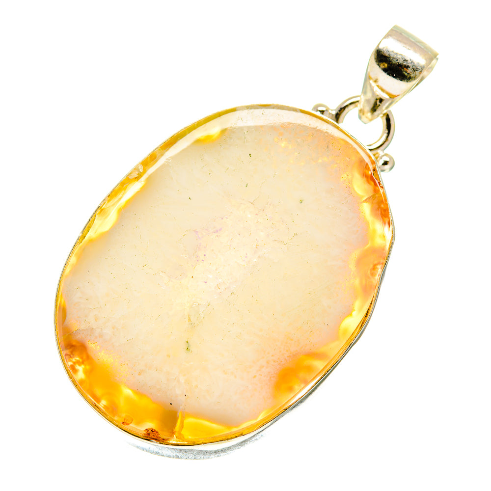 Geode Slice Pendants handcrafted by Ana Silver Co - PD760447