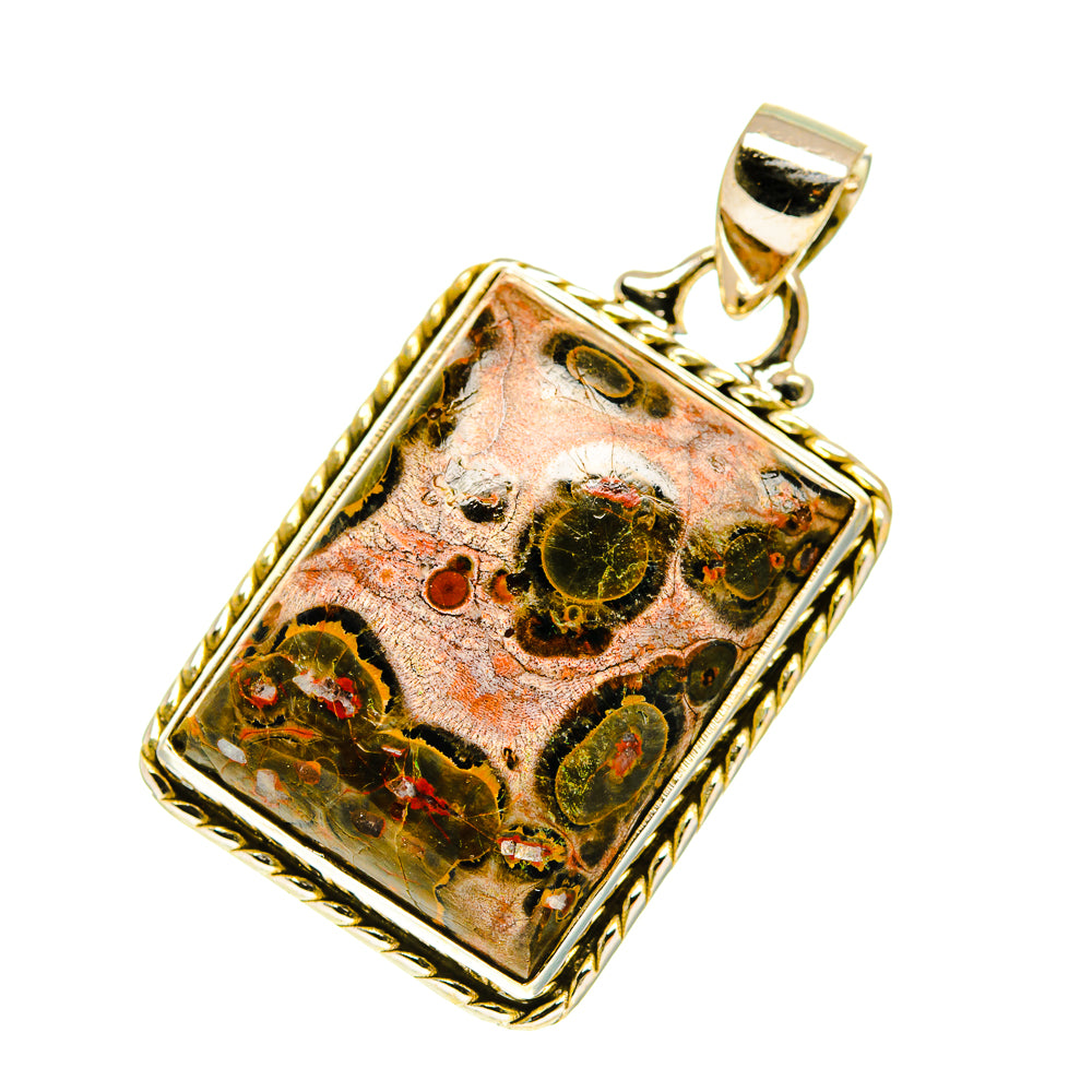 Poppy Jasper Pendants handcrafted by Ana Silver Co - PD760450