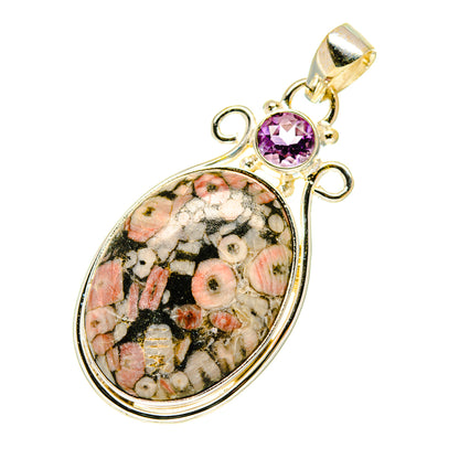 Crinoid Fossil Pendants handcrafted by Ana Silver Co - PD760452