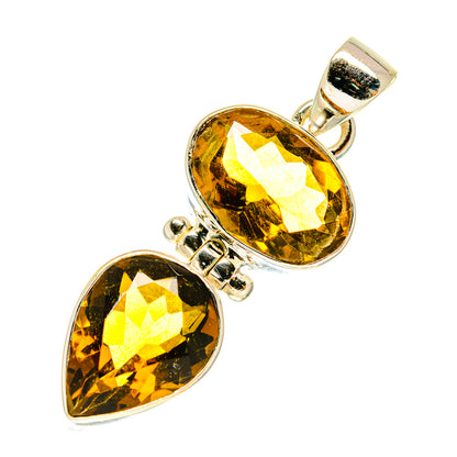 Citrine Pendants handcrafted by Ana Silver Co - PD760457