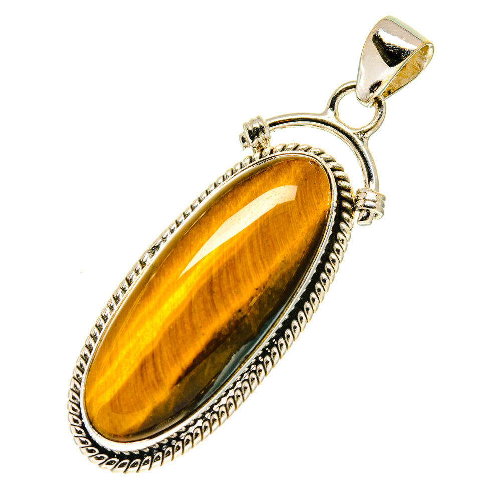 Tiger Eye Pendants handcrafted by Ana Silver Co - PD760460