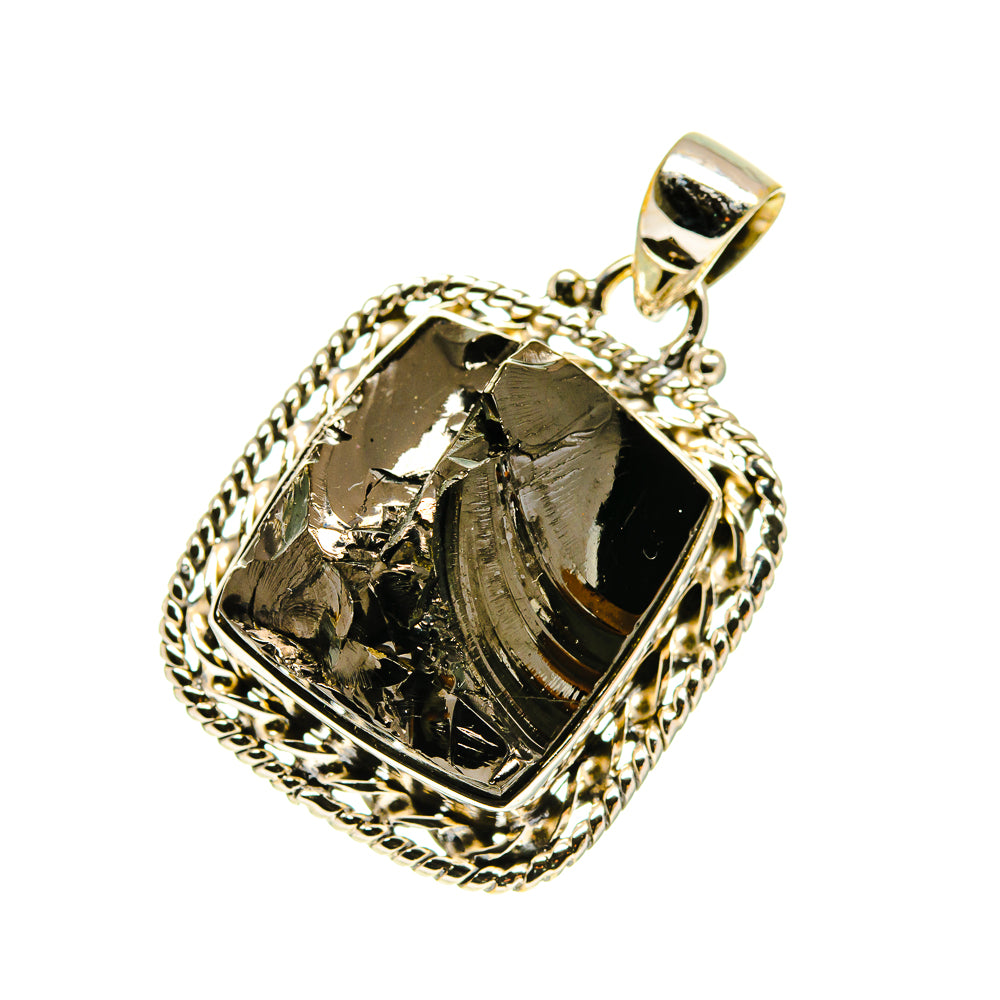 Shungite Pendants handcrafted by Ana Silver Co - PD760464