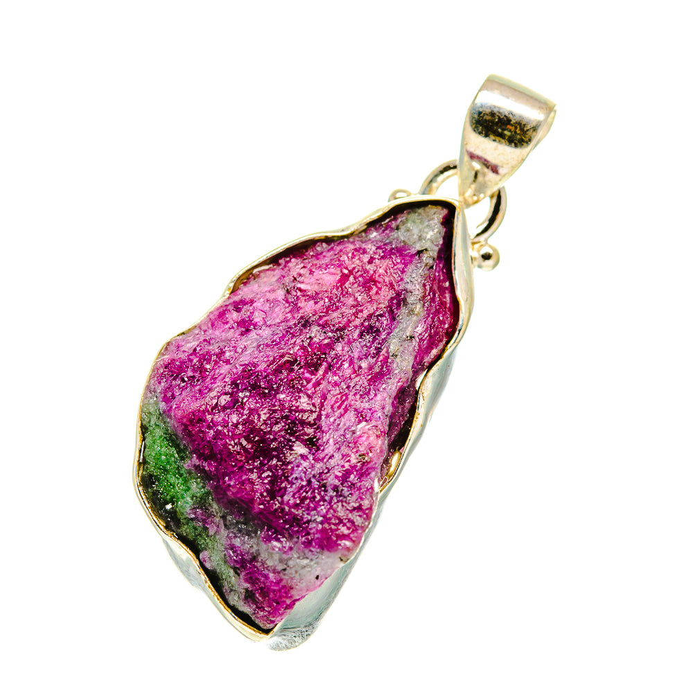 Ruby Zoisite Pendants handcrafted by Ana Silver Co - PD760466