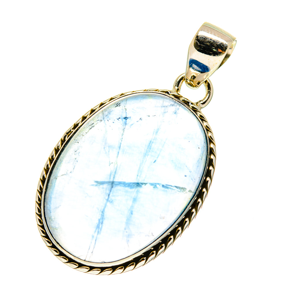 Blue Fluorite Pendants handcrafted by Ana Silver Co - PD760470