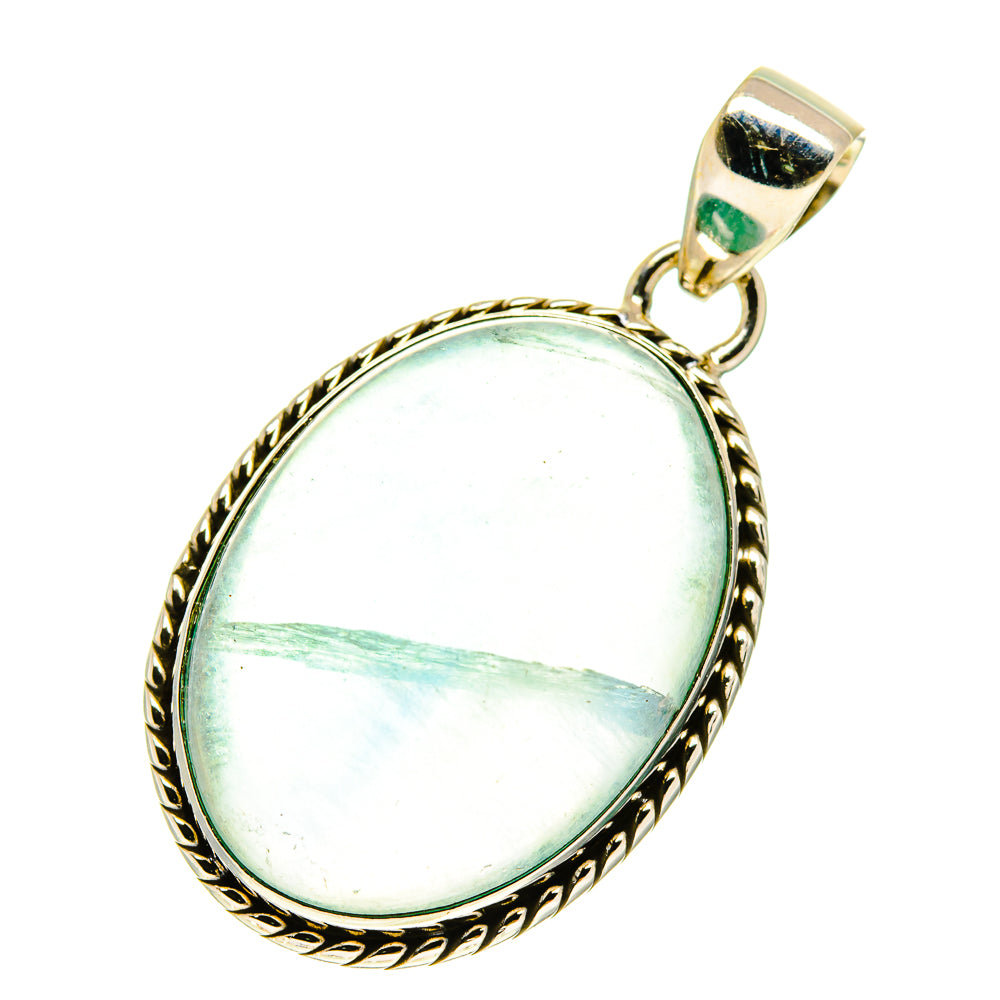 Blue Fluorite Pendants handcrafted by Ana Silver Co - PD760472 - Photo 2