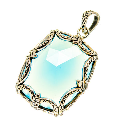 Chalcedony Pendants handcrafted by Ana Silver Co - PD760475