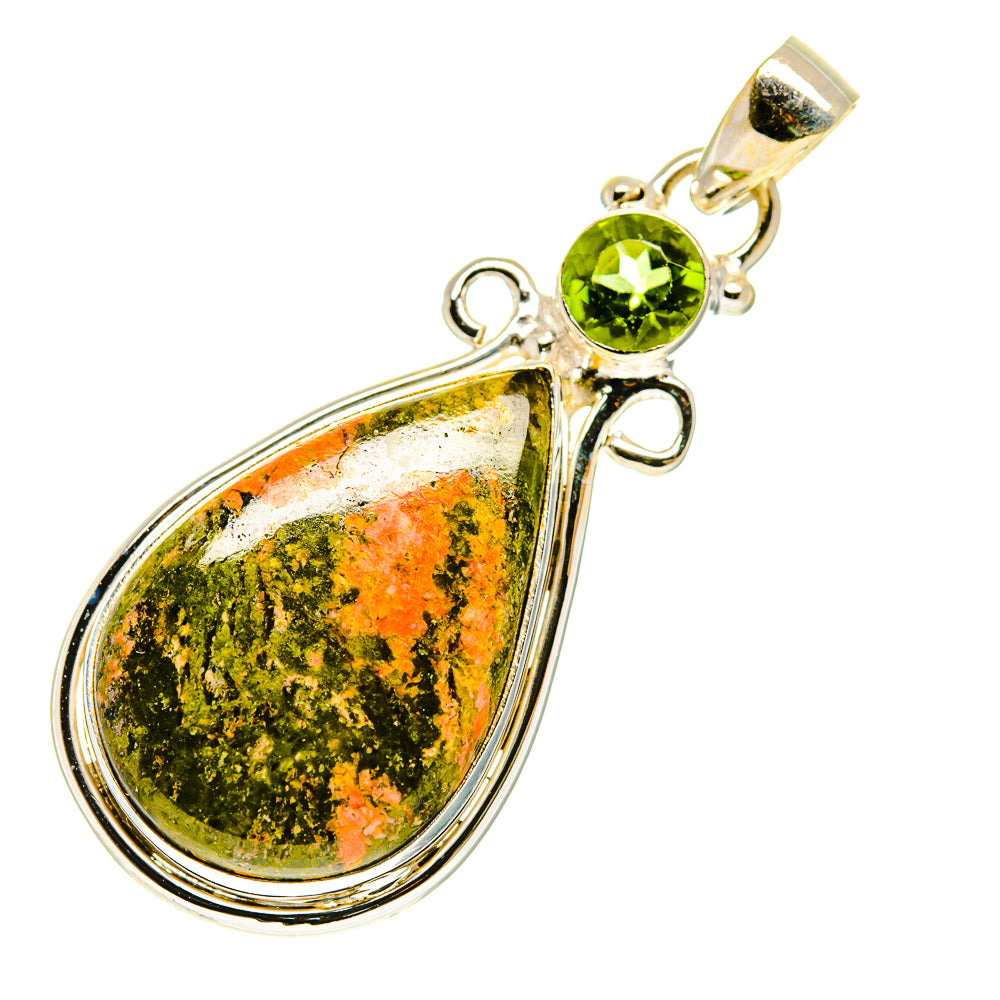 Unakite Pendants handcrafted by Ana Silver Co - PD760476