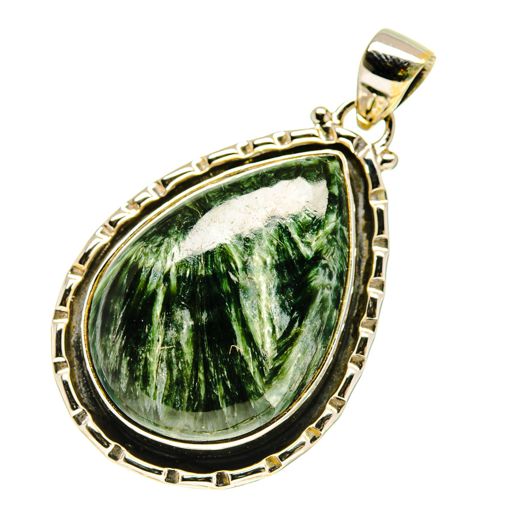 Seraphinite Pendants handcrafted by Ana Silver Co - PD760482