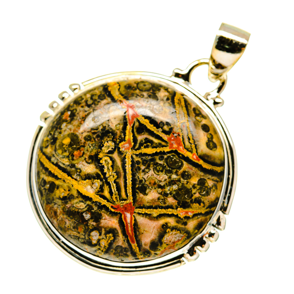 Poppy Jasper Pendants handcrafted by Ana Silver Co - PD760484