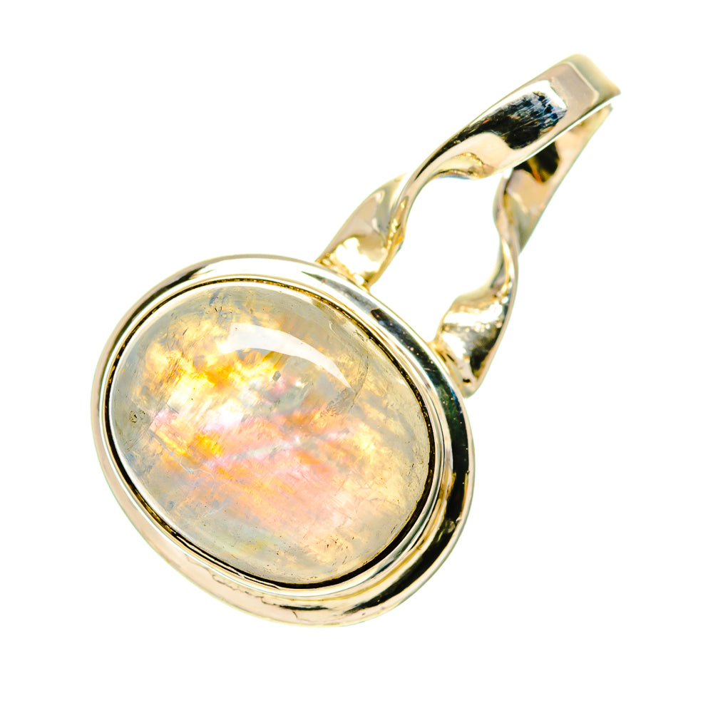 Rainbow Moonstone Pendants handcrafted by Ana Silver Co - PD760485
