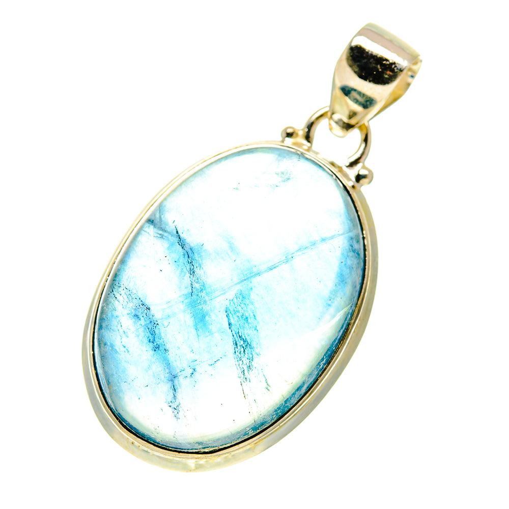 Blue Fluorite Pendants handcrafted by Ana Silver Co - PD760492