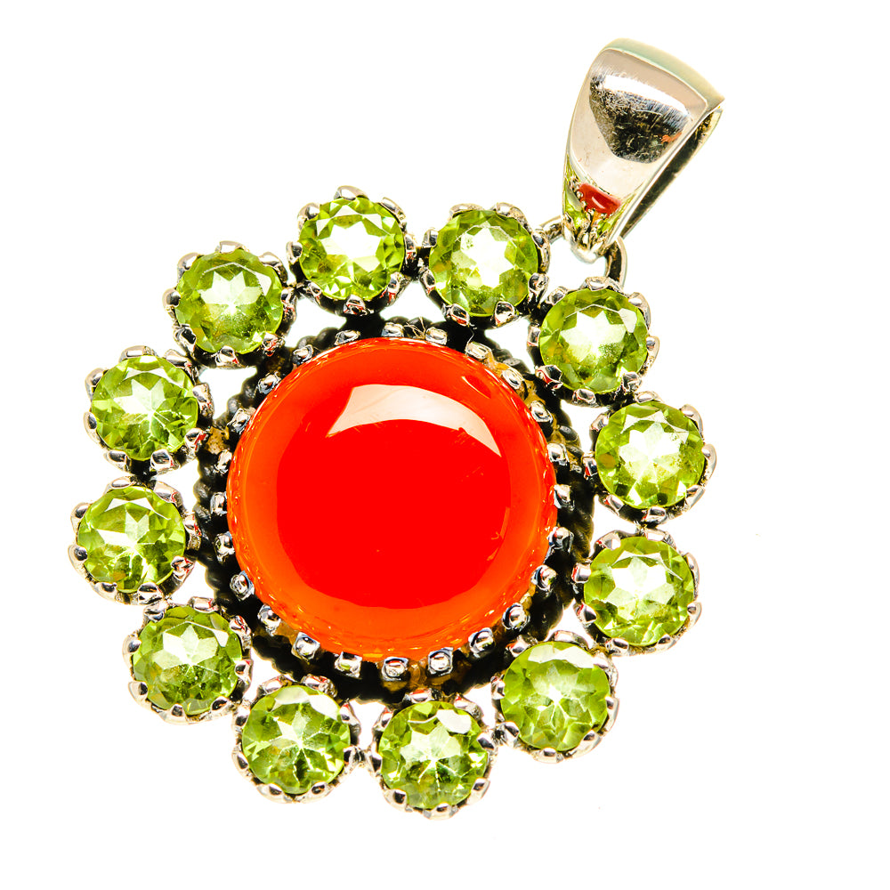 Carnelian Pendants handcrafted by Ana Silver Co - PD760512