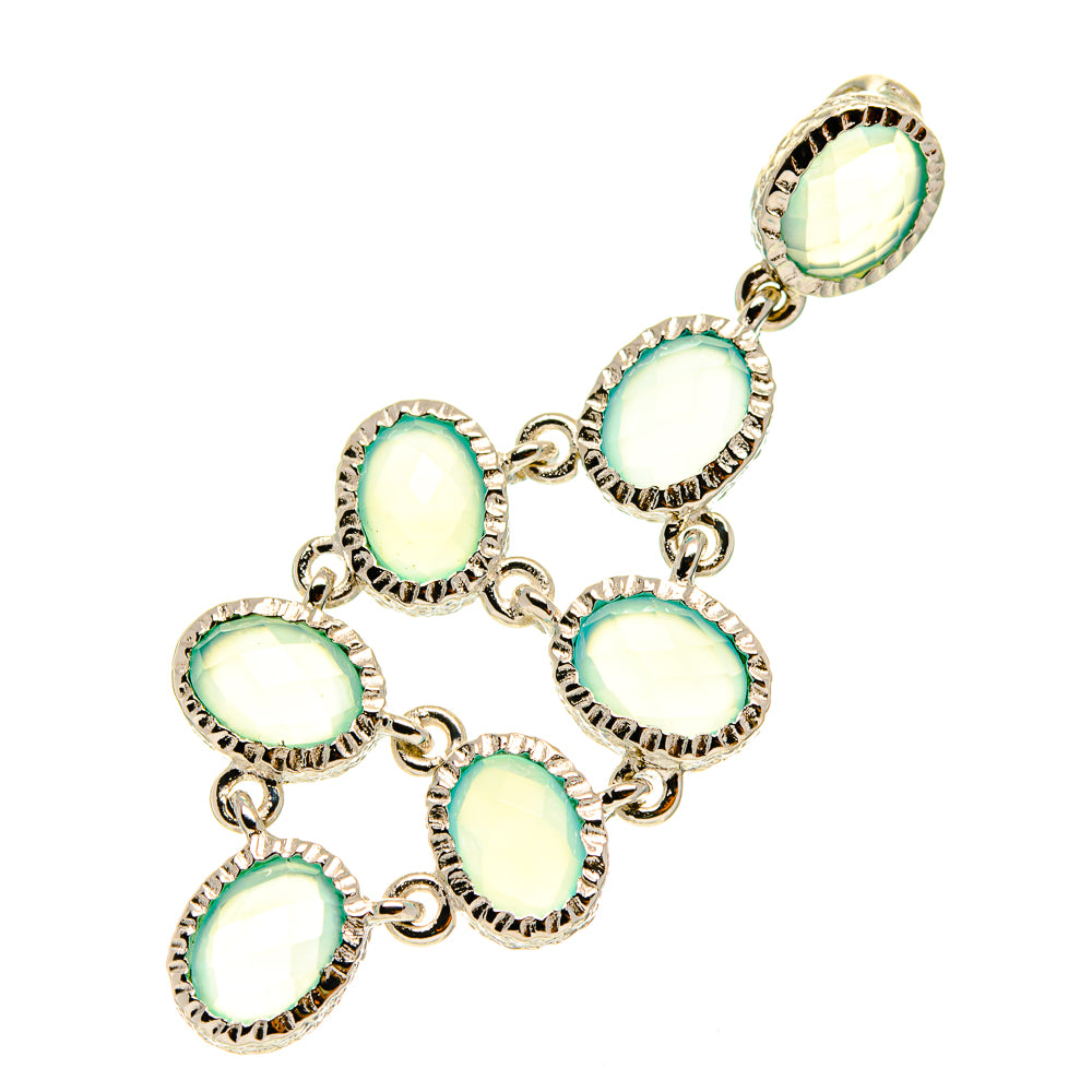 Aqua Chalcedony Pendants handcrafted by Ana Silver Co - PD760517