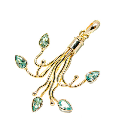 Blue Topaz Pendants handcrafted by Ana Silver Co - PD760521