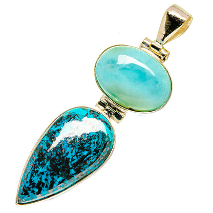Shattuckite Pendants handcrafted by Ana Silver Co - PD760533