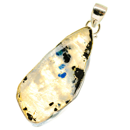 Rainbow Moonstone Pendants handcrafted by Ana Silver Co - PD760534