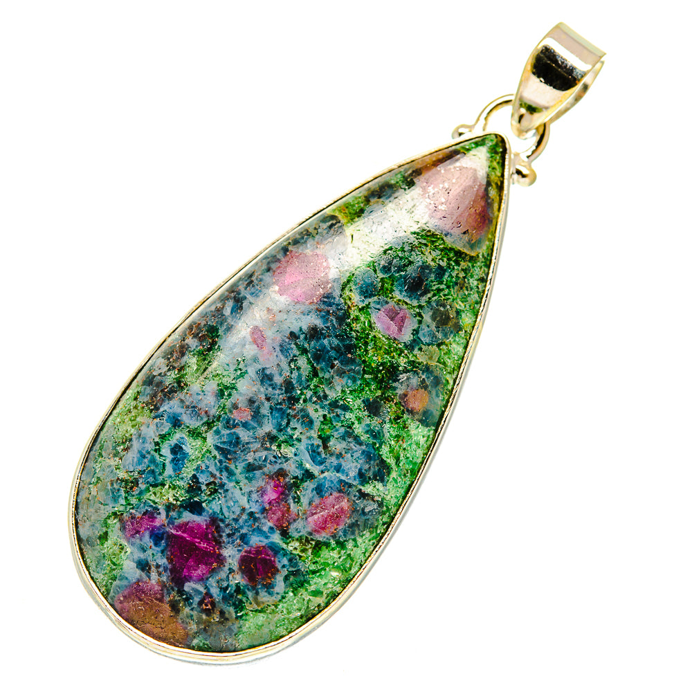 Ruby Fuchsite Pendants handcrafted by Ana Silver Co - PD760535