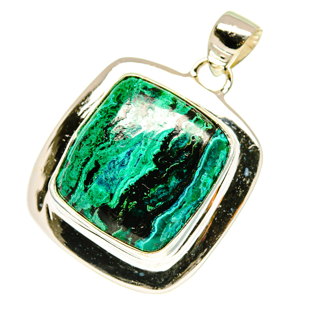 Chrysocolla Pendants handcrafted by Ana Silver Co - PD760541
