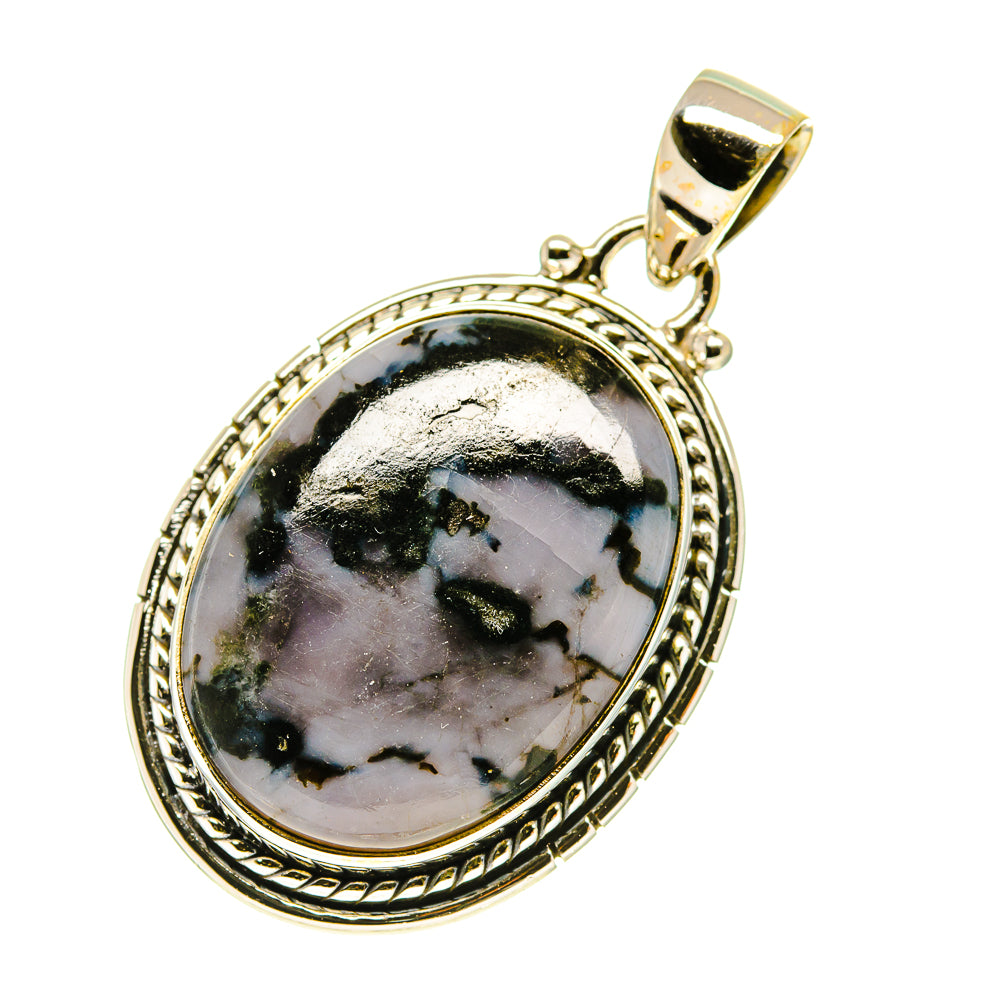 Gabbro Stone Pendants handcrafted by Ana Silver Co - PD760547