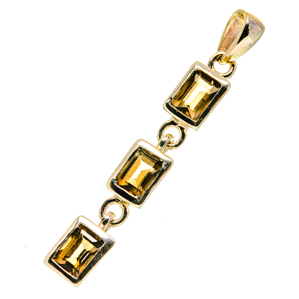 Tiger Eye Pendants handcrafted by Ana Silver Co - PD760549