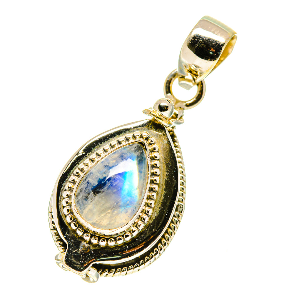 Rainbow Moonstone Pendants handcrafted by Ana Silver Co - PD760567