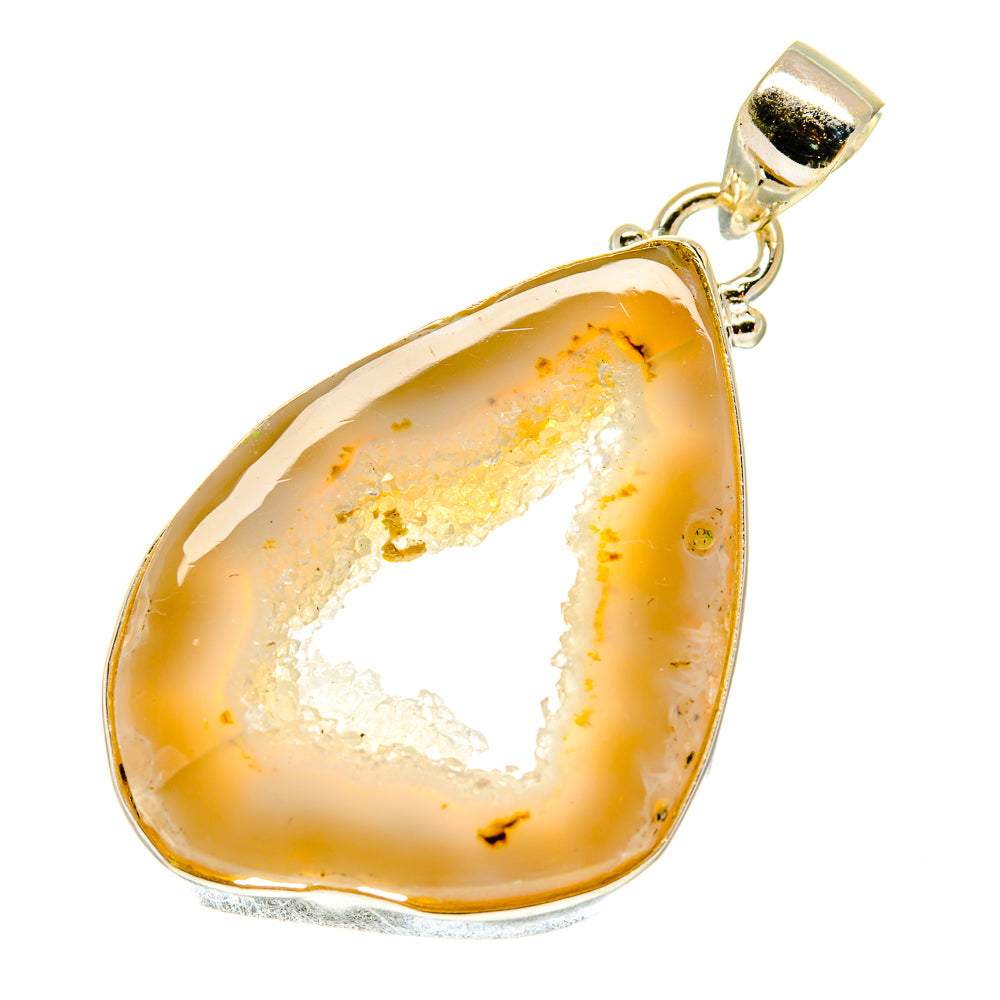 Geode Slide Pendants handcrafted by Ana Silver Co - PD760571