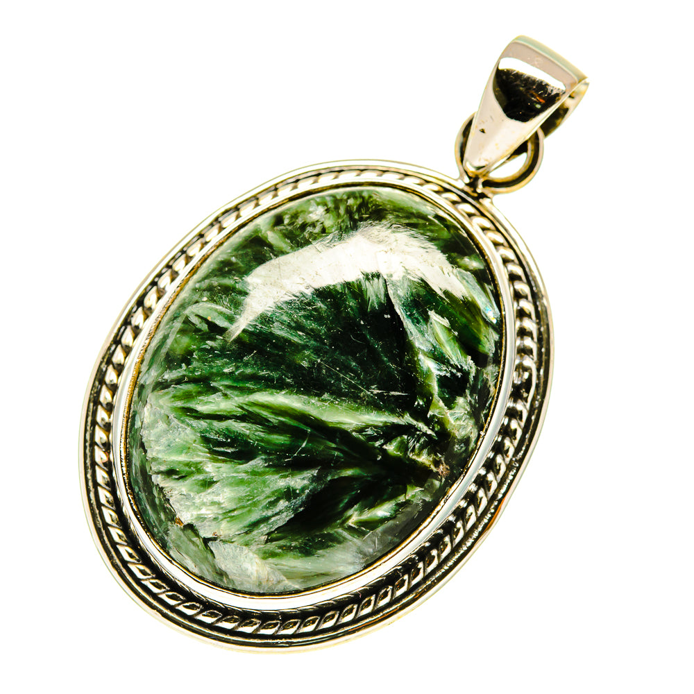 Seraphinite Pendants handcrafted by Ana Silver Co - PD760575