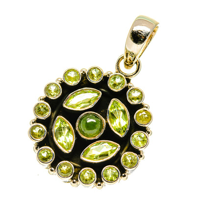 Peridot Pendants handcrafted by Ana Silver Co - PD760576