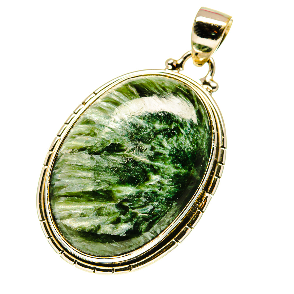 Seraphinite Pendants handcrafted by Ana Silver Co - PD760587
