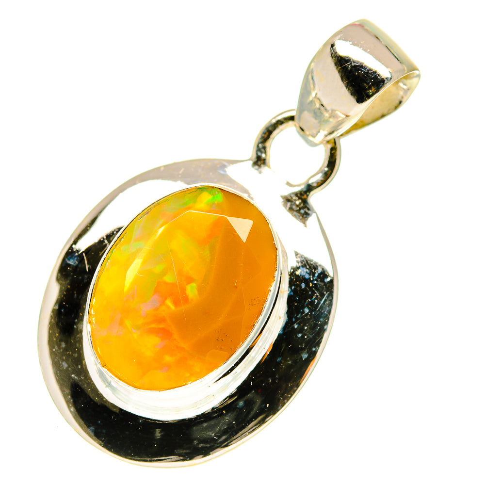 Ethiopian Opal Pendants handcrafted by Ana Silver Co - PD760589