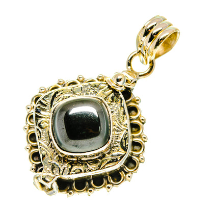 Hematite Pendants handcrafted by Ana Silver Co - PD760591