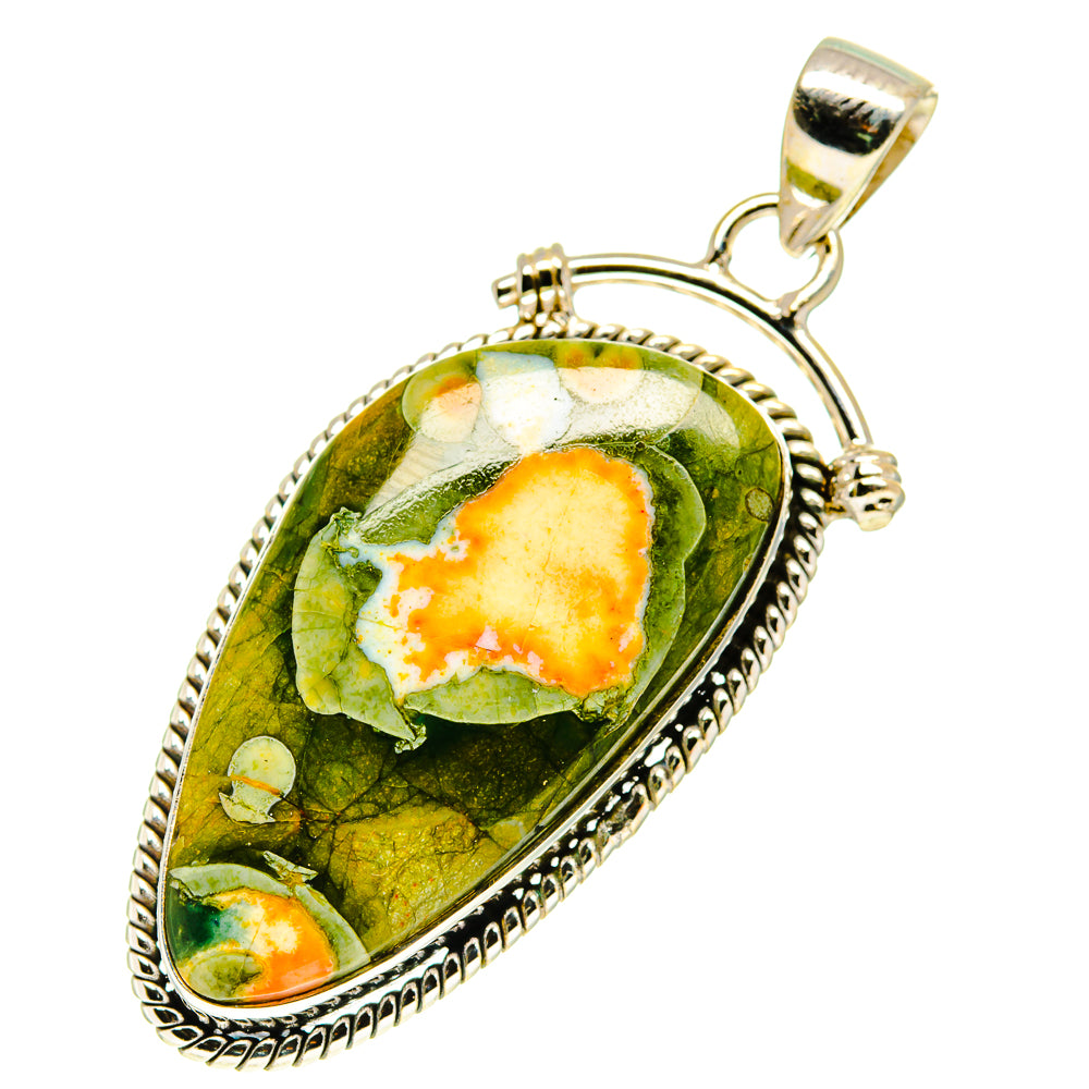 Rainforest Opal Pendants handcrafted by Ana Silver Co - PD760595