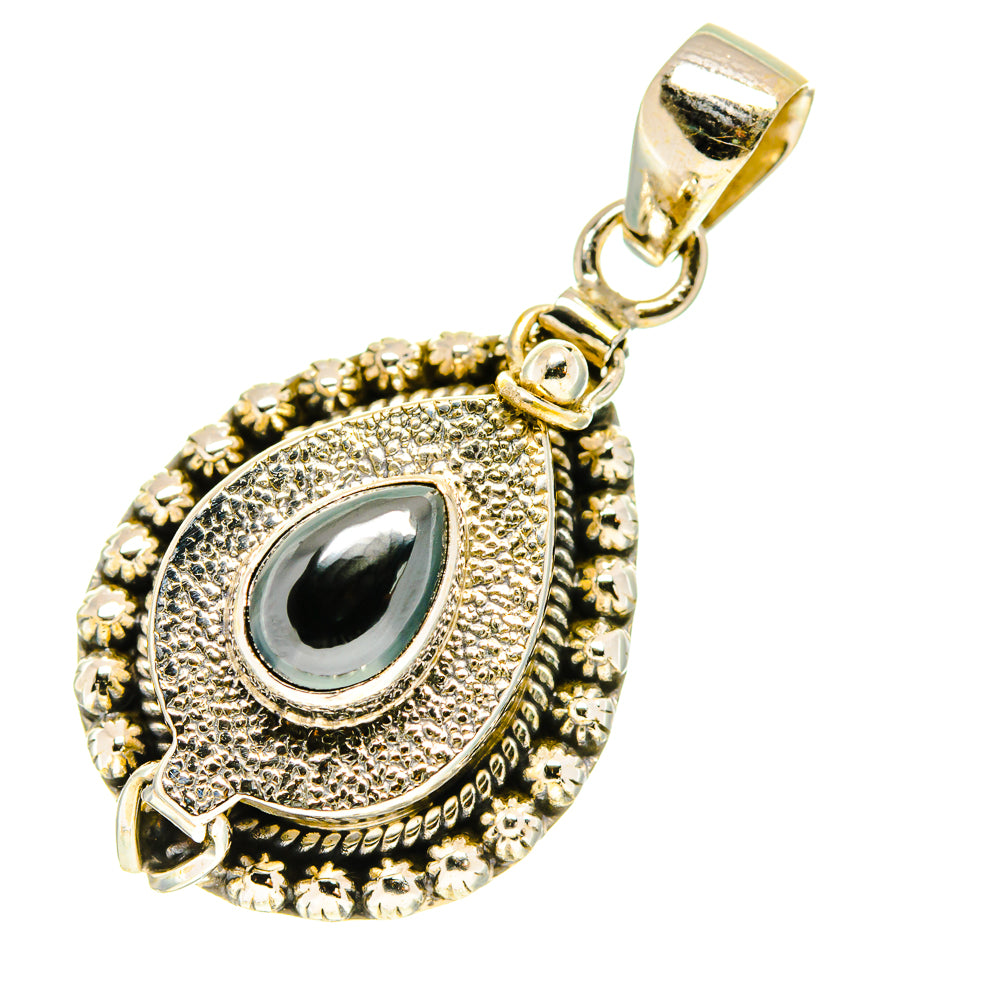 Hematite Pendants handcrafted by Ana Silver Co - PD760596