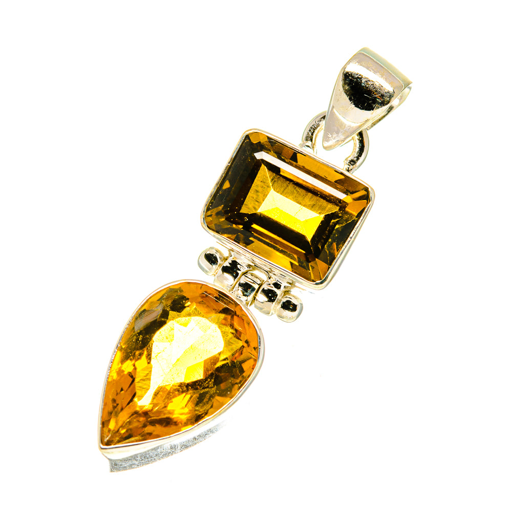 Citrine Pendants handcrafted by Ana Silver Co - PD760599