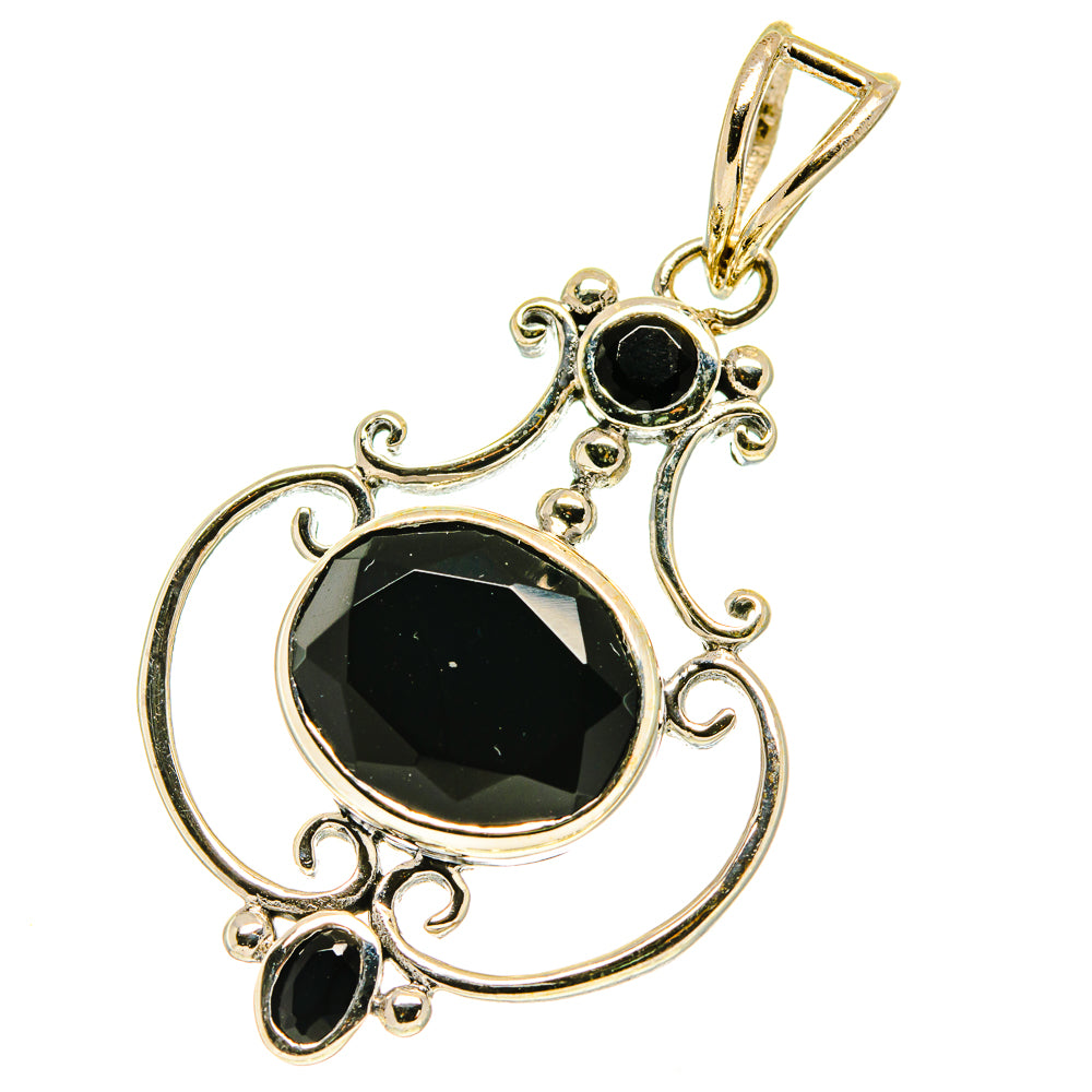 Black Onyx Pendants handcrafted by Ana Silver Co - PD760603