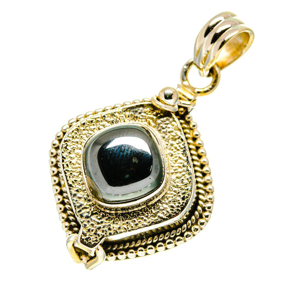 Hematite Pendants handcrafted by Ana Silver Co - PD760606