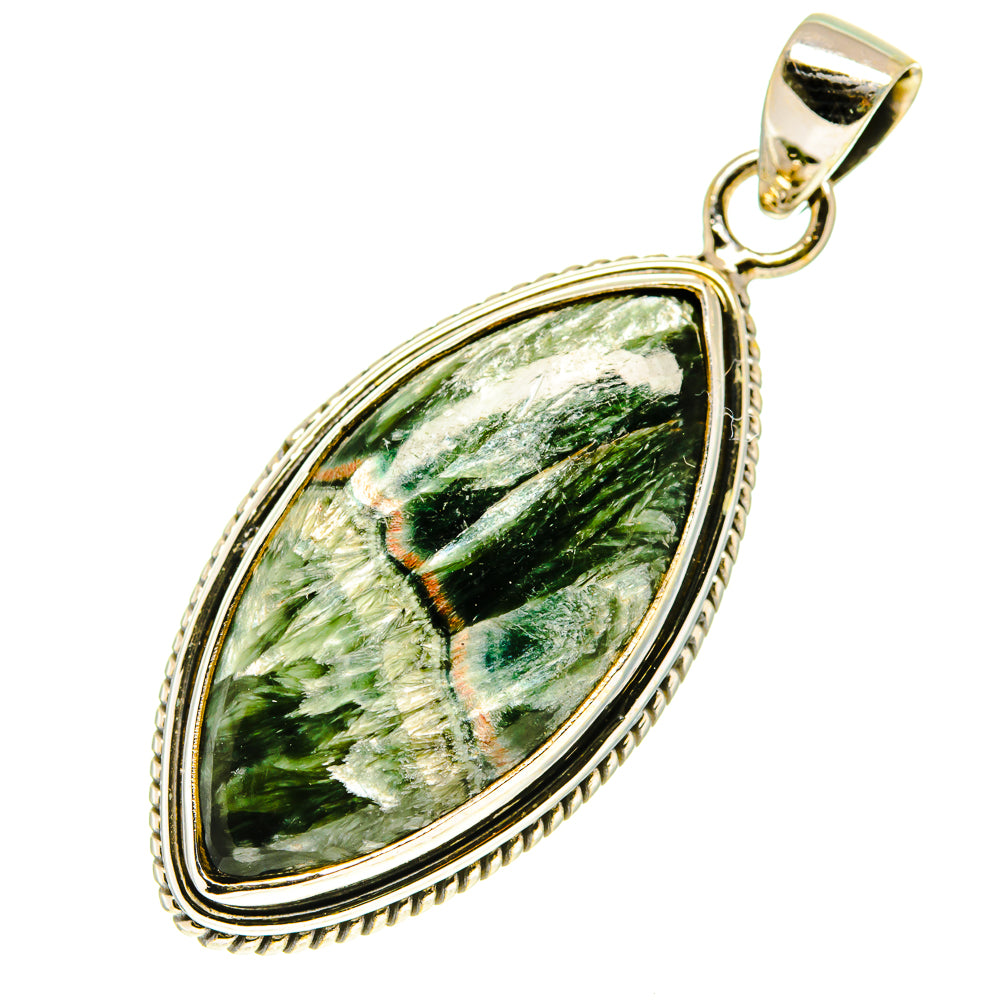 Seraphinite Pendants handcrafted by Ana Silver Co - PD760609