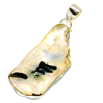 Rainbow Moonstone Pendants handcrafted by Ana Silver Co - PD760622