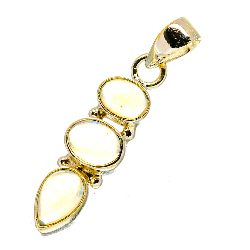 Ethiopian Opal Pendants handcrafted by Ana Silver Co - PD760628