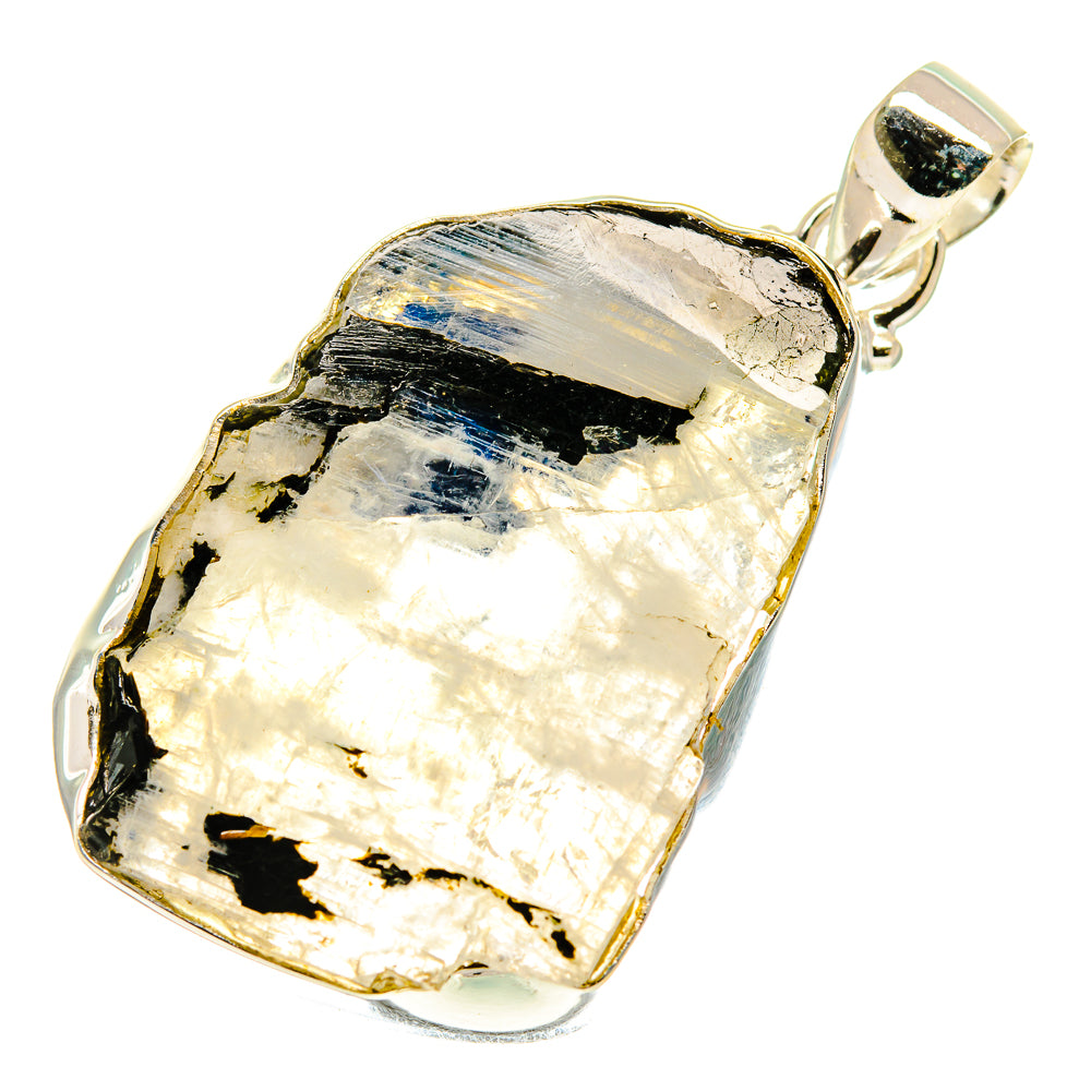 Rainbow Moonstone Pendants handcrafted by Ana Silver Co - PD760630